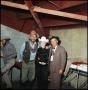 Photograph: [Ken Curtis and Milburn Stone with unidentified woman]