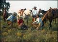 Photograph: [Senator Peyton McKnight and family on the ranch]