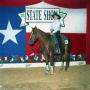 Primary view of [4-H girl riding a horse]