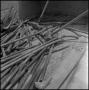 Photograph: [Pile of metal spikes]