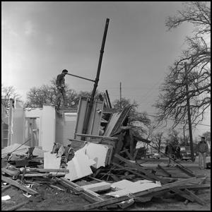 Primary view of object titled '[Semi-demolished building 5]'.