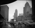 Photograph: [Crosswalk in downtown Detroit, Michigan]