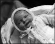 Photograph: [Baby Junebug laying in a blanket, 3]