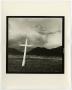Photograph: [Photograph of a white cross, 2]