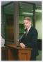 Photograph: [Alfred Hurley at Owsley Foyer Dedication]