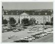Photograph: [Library Building from the parking lot of the Administration Building]