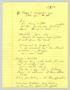 Primary view of [Handwritten notes: Jim Miner]