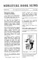 Journal/Magazine/Newsletter: Miniature Book News, Number 105, June 2000