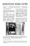 Journal/Magazine/Newsletter: Miniature Book News, Number 87, December 1995