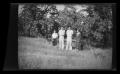 Photograph: [Williams family posing outside]