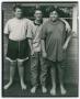Photograph: [Photograph of Derrick Williams and Byrd V with another boy, 2]