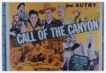 Photograph: [Call of the Canyon film poster starring Gene Autry]