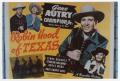 Photograph: [Robin Hood of Texas film poster starring Gene Autry]