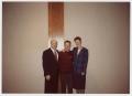 Photograph: [Don Baker, Dick Peeples, and Louise Young]