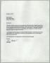 Letter: [Letter to Hector Garcia from Don Baker about biographical informatio…