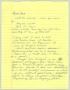 Primary view of [Handwritten notes: Louise Young]