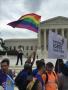 Primary view of [Photo taken at the U.S. Supreme Court on Marriage Equality Day]