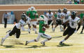 Photograph: [Portland State Player To Tackle Mean Green]
