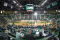 Primary view of [Wide Angle Photo of UNT vs Ole Miss 2015 Basketball Game]