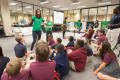 Photograph: [Westlake Academy Charter School students visit UNT Special Collectio…