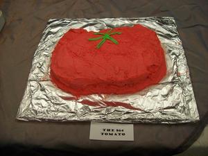 Primary view of object titled '[The $64 Tomato Edible Book]'.