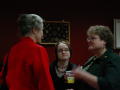 Primary view of [Starr Hoffman and Michelle Mears at Goodbye Party]