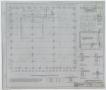 Technical Drawing: Laundry Building, Abilene, Texas: First Floor Framing and Foundation …