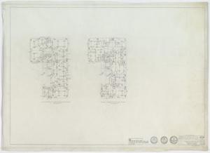 Primary view of object titled 'Wilkinson Office Building and Parking Garage, Midland, Texas: Eleventh & Twelfth Floor Electrical Plans'.