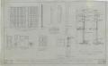 Technical Drawing: Office And Ice Plant Building, Hamlin, Texas: Door & Wall Details