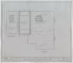 Technical Drawing: Light, Power And Ice Plant Building, Cisco, Texas: Roof Plan