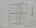 Technical Drawing: Additions to Weinert Public School, Weinert, Texas: First Floor Plan