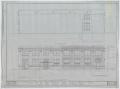 Technical Drawing: First National Bank, Munday, Texas: West & East Side Elevations
