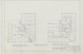 Technical Drawing: Rhodes & Chapple Office Building, Midland, Texas: First & Second Floo…