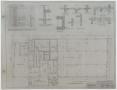 Primary view of Bank And Office Building, Brownwood, Texas: First Floor Framing Plan