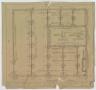 Technical Drawing: Business Building, Ranger, Texas: Foundation Plan