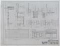 Technical Drawing: LA Pires Endowment Corporation Store, Abilene, Texas: Side, Rear, & F…