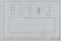 Technical Drawing: Robert Mancill Building, Cisco, Texas: Roof Plan