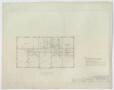 Technical Drawing: Superior Oil Company Office Addition, Midland, Texas: Second Floor Pl…