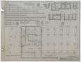 Primary view of Bank And Office Building, Brownwood, Texas: Basement & Footing Plan