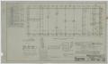 Technical Drawing: Stamford Steam Laundry, Stamford, Texas: Foundation & Footing Plan