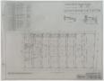 Technical Drawing: Bank And Office Building, Brownwood, Texas: Second Floor Framing Plan