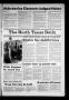 Newspaper: The North Texas Daily (Denton, Tex.), Vol. 63, No. 79, Ed. 1 Friday, …