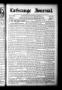 Newspaper: La Grange Journal. (La Grange, Tex.), Vol. 28, No. 14, Ed. 1 Thursday…