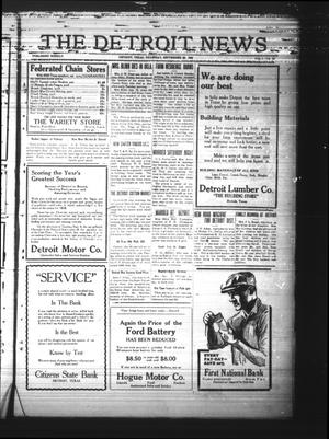 Primary view of object titled 'The Detroit News (Detroit, Tex.), Vol. 1, No. 25, Ed. 1 Thursday, September 20, 1928'.