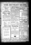 Primary view of The Detroit News (Detroit, Tex.), Vol. 2, No. 3, Ed. 1 Thursday, April 18, 1929