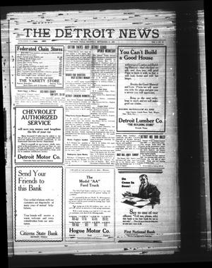 Primary view of object titled 'The Detroit News (Detroit, Tex.), Vol. 1, No. 24, Ed. 1 Thursday, September 13, 1928'.