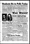 Thumbnail image of item number 1 in: 'The McMurry College War Whoop (Abilene, Tex.), Vol. 27, No. 26, Ed. 1, Friday, April 14, 1950'.