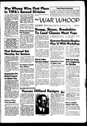 Primary view of The War Whoop (Abilene, Tex.), Vol. 28, No. 27, Ed. 1, Friday, May 4, 1951