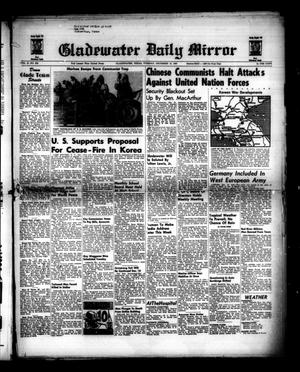 Primary view of object titled 'Gladewater Daily Mirror (Gladewater, Tex.), Vol. 2, No. 224, Ed. 1 Tuesday, December 12, 1950'.