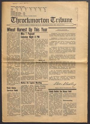 Primary view of object titled 'Throckmorton Tribune (Throckmorton, Tex.), Vol. 83, No. 41, Ed. 1 Thursday, May 25, 1972'.